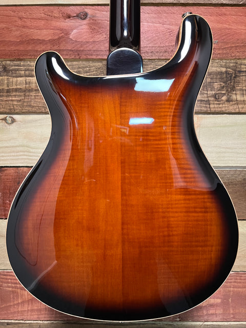 PRS SE Hollowbody II Piezo Black Gold Burst 2022