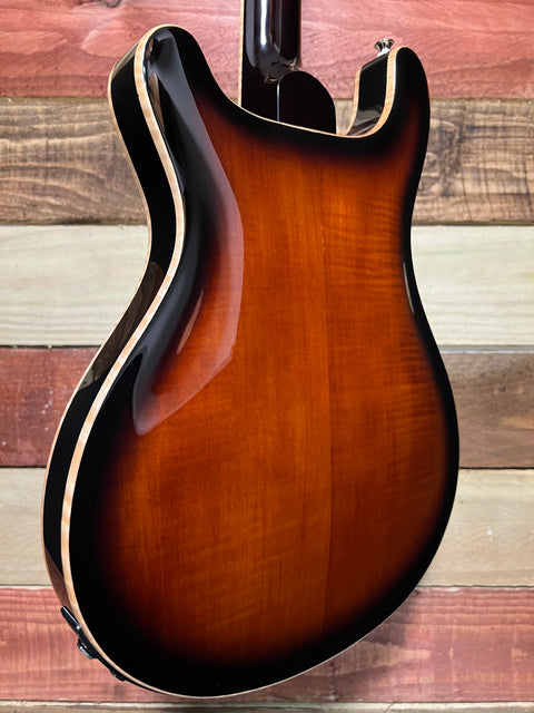 PRS SE Hollowbody II Piezo Black Gold Burst 2022