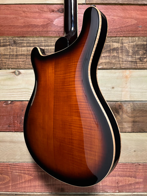 PRS SE Hollowbody II Piezo Black Gold Burst 2022