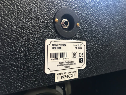 Marshall 1974CX 20-Watt 1x12" Cabinet 2023