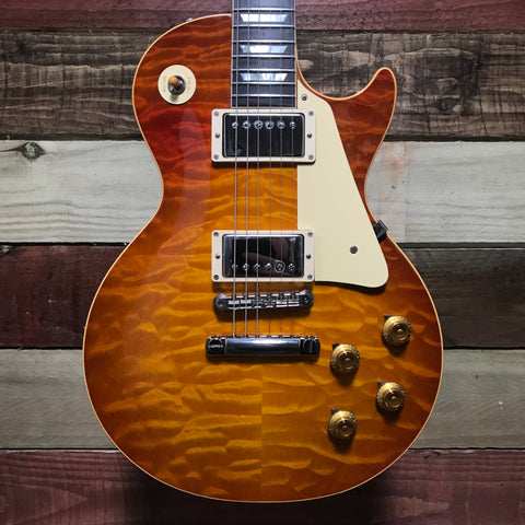 Gibson Custom Shop Limited Run '59 Les Paul Standard Reissue with Brazilian Rosewood Fretboard Light Cherry Sunburst 2018