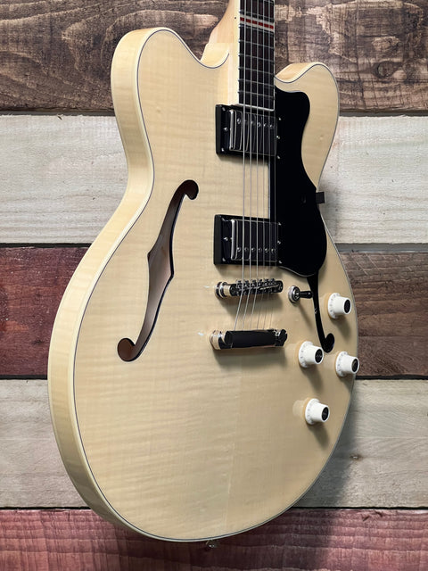 Hofner Contemporary Series Verythin with Rosewood Fretboard Natural