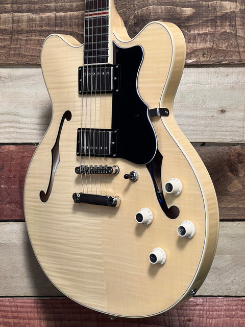 Hofner Contemporary Series Verythin with Rosewood Fretboard Natural