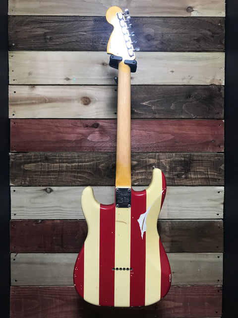 Fender Wayne Kramer Artist Series Signature Stratocaster Stars & Stripes 2011