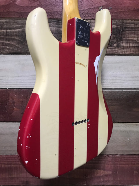 Fender Wayne Kramer Artist Series Signature Stratocaster Stars & Stripes 2011