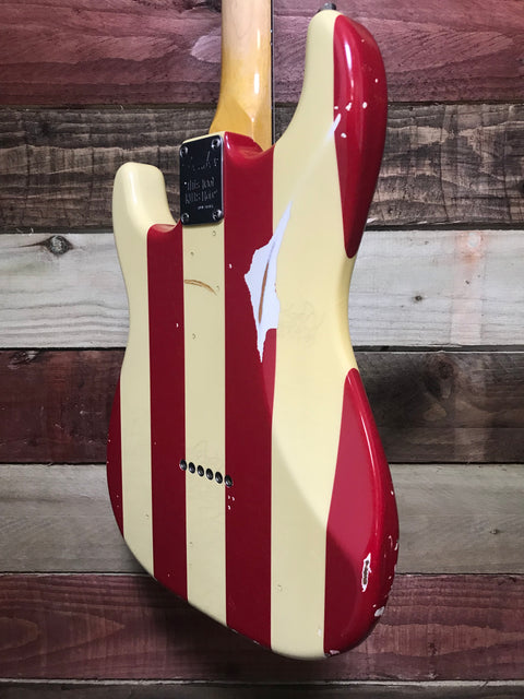 Fender Wayne Kramer Artist Series Signature Stratocaster Stars & Stripes 2011