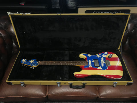 Fender Wayne Kramer Artist Series Signature Stratocaster Stars & Stripes 2011