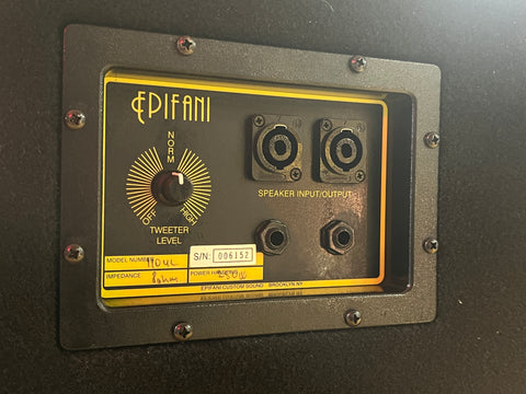 Epifani UL110 UL Series 1x10" 250-Watt 8-ohm Bass Speaker Cabinet