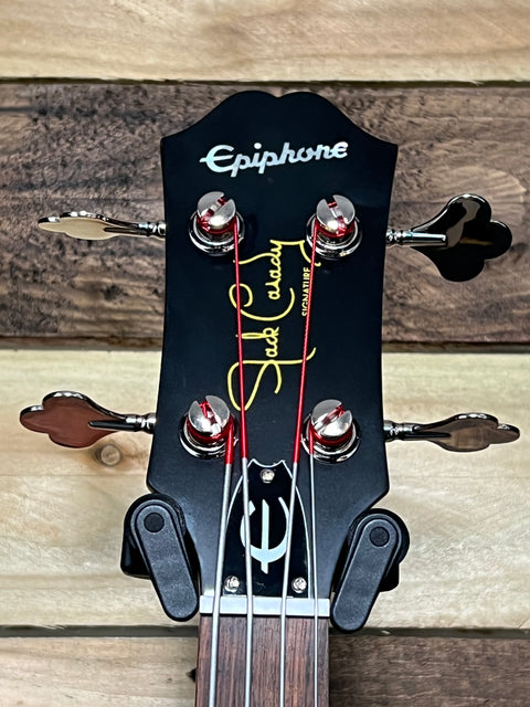 Epiphone Jack Casady Signature Bass Fretless Aged Royal Tan 2024
