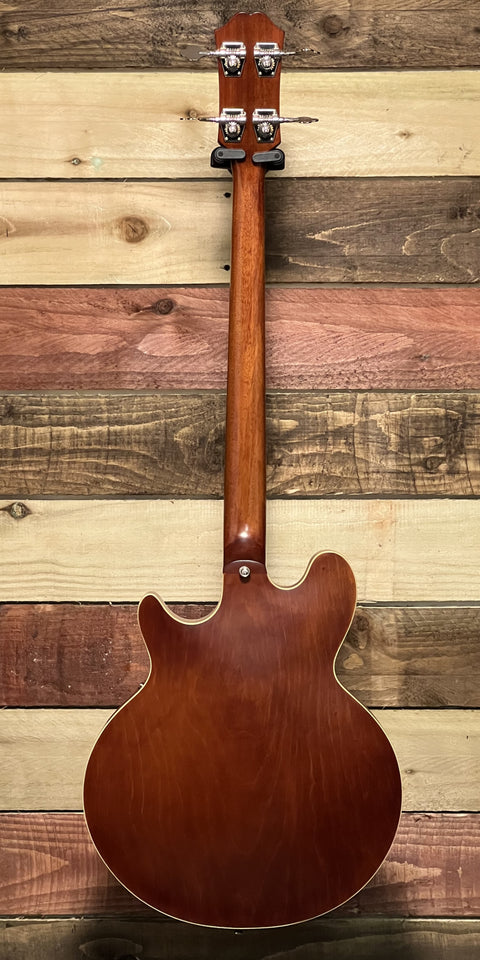 Epiphone Jack Casady Signature Bass Fretless Aged Royal Tan 2024