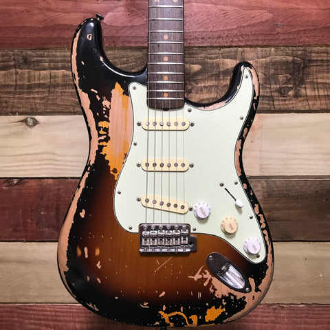 Fender Mike McCready Signature Stratocaster 3-Color Sunburst Relic 2023