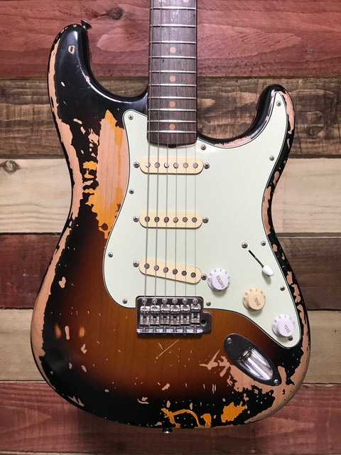 Fender Mike McCready Signature Stratocaster 3-Color Sunburst Relic 2023