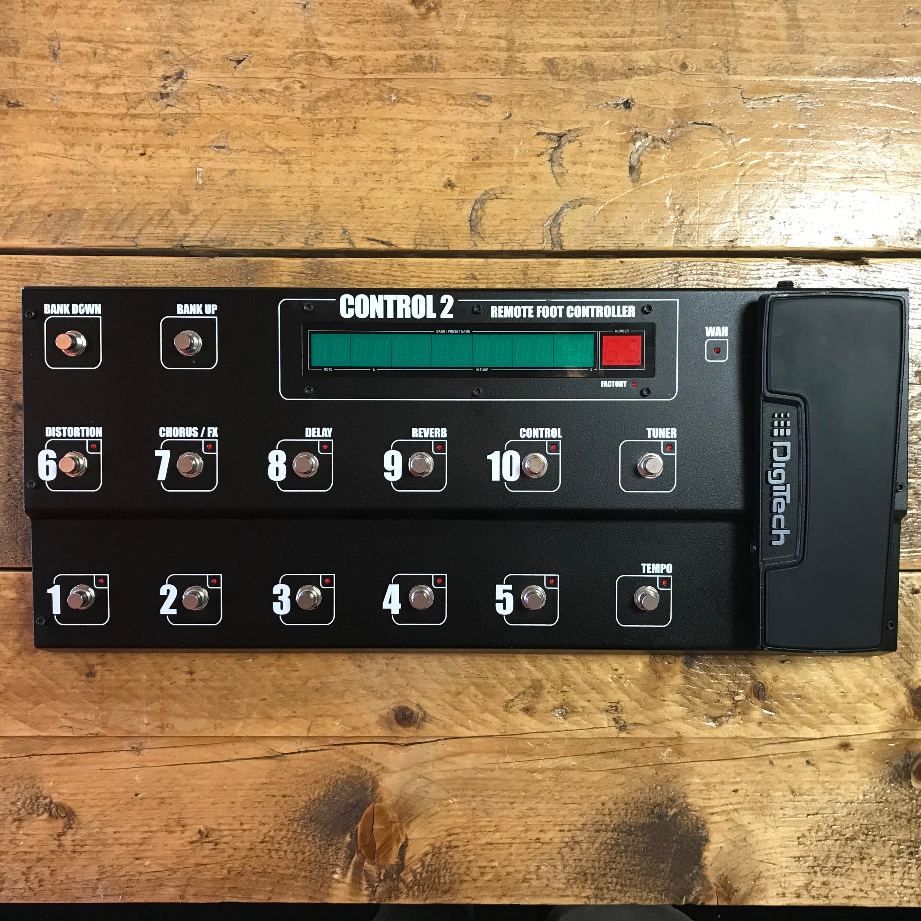 ●【DigiTech デジテック Control 2 Remote Foot Controller GSP1101専用 フット・コントローラー アタッシュケース付き】SF-12374 Digitech GSP1101 + Control 2 セット 動作確認済み 29 Digitech