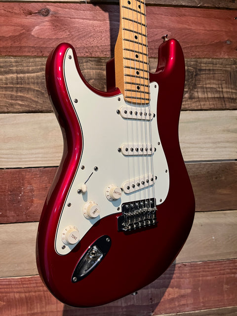 Fender USA-MIM "Hybrid" Left Hand Custom Build MN Mettalic Red 2008