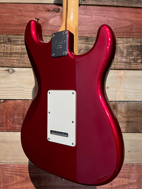 Fender USA-MIM "Hybrid" Left Hand Custom Build MN Mettalic Red 2008