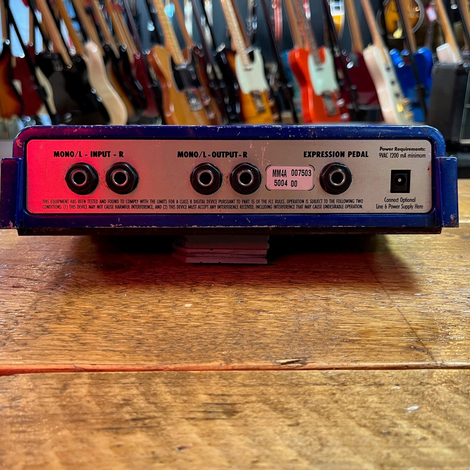 Line 6 Rackmount Modulation Line 6 MM4 Modulation Modeler Effect unit – MotoMusic