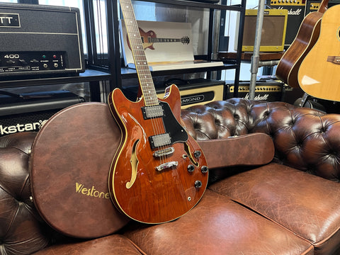 Westone Rainbow 1 Translucent Brown 1982 MIJ with original case