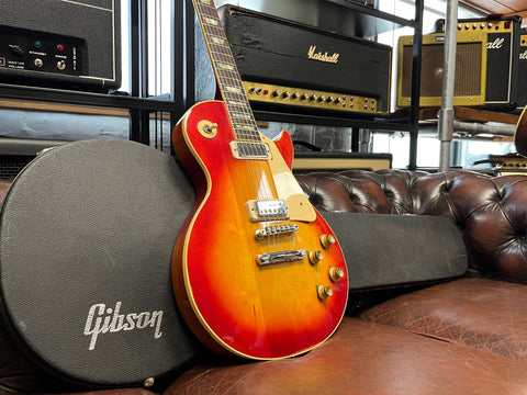 Gibson Les Paul Deluxe Cherry Sunburst 1973