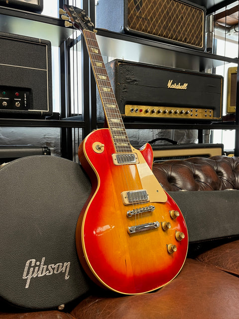 Gibson Les Paul Deluxe Cherry Sunburst 1973