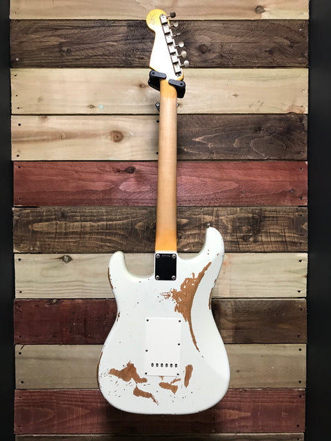 Fender Custom Shop '59 Reissue Stratocaster Relic Olympic White 2014