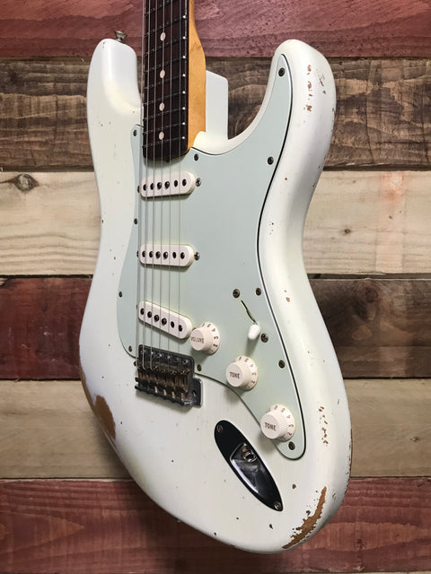 Fender Custom Shop '59 Reissue Stratocaster Relic Olympic White 2014