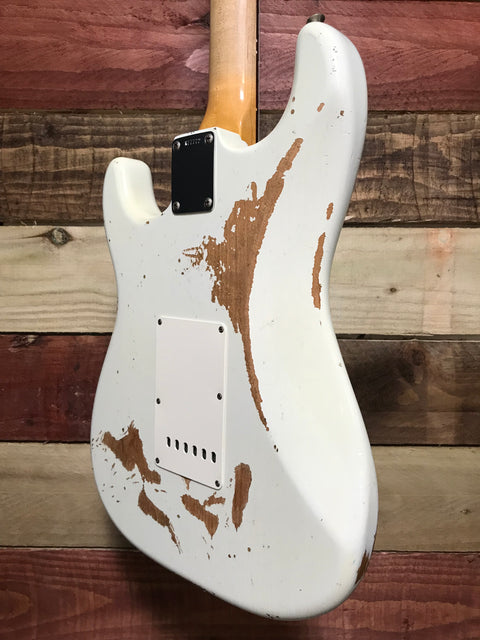Fender Custom Shop '59 Reissue Stratocaster Relic Olympic White 2014