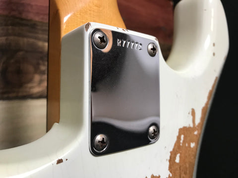 Fender Custom Shop '59 Reissue Stratocaster Relic Olympic White 2014