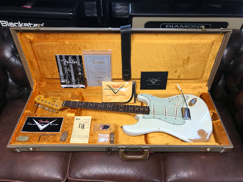 Fender Custom Shop '59 Reissue Stratocaster Relic Olympic White 2014