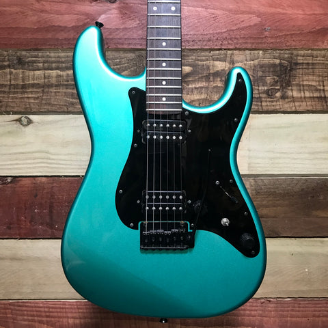 Fender MIJ Boxer Stratocaster HH Sherwood Green Metallic