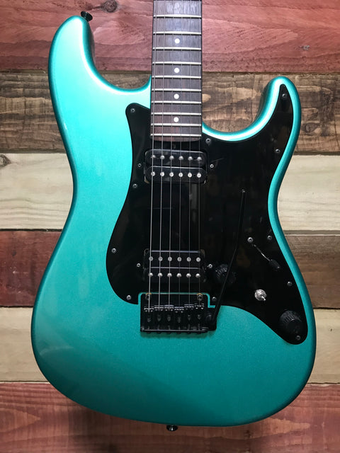 Fender MIJ Boxer Stratocaster HH Sherwood Green Metallic