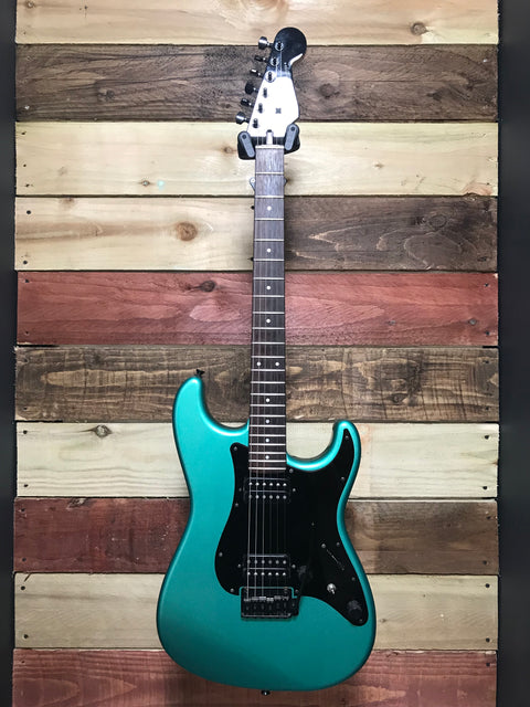 Fender MIJ Boxer Stratocaster HH Sherwood Green Metallic