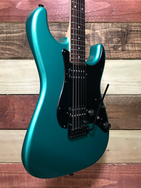 Fender MIJ Boxer Stratocaster HH Sherwood Green Metallic