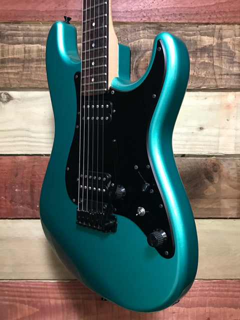 Fender MIJ Boxer Stratocaster HH Sherwood Green Metallic