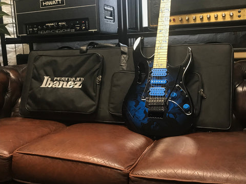 Ibanez JEM77P-BFP Steve Vai Signature Blue Floral Pattern