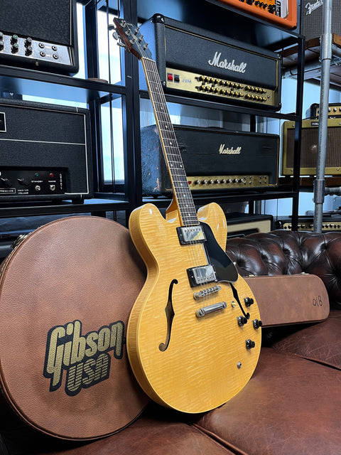 Gibson ES-335 Dot 1996 Natural Figured Top