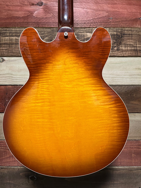 Gibson ES-335 Dot Reissue 2004 Light Burst Figured Top 2004