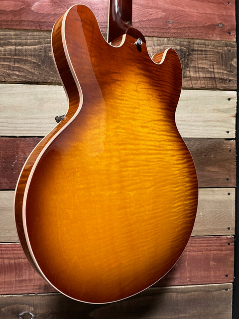 Gibson ES-335 Dot Reissue 2004 Light Burst Figured Top 2004