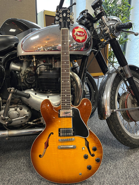 Gibson ES-335 Dot Reissue 2004 Light Burst Figured Top 2004