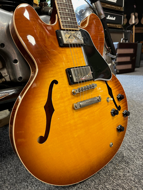 Gibson ES-335 Dot Reissue 2004 Light Burst Figured Top 2004