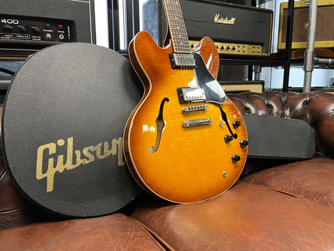 Gibson ES-335 Dot Reissue 2004 Light Burst Figured Top 2004
