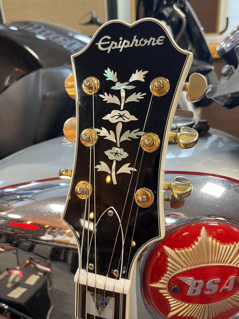 Epiphone Union Jack Sheraton 2014 Alpine White Union Jack