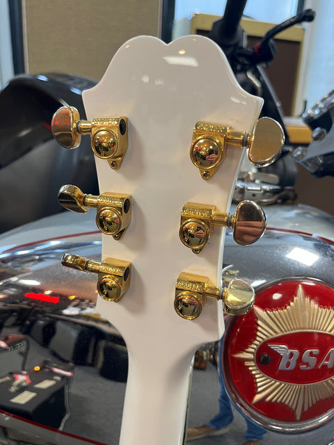 Epiphone Union Jack Sheraton 2014 Alpine White Union Jack