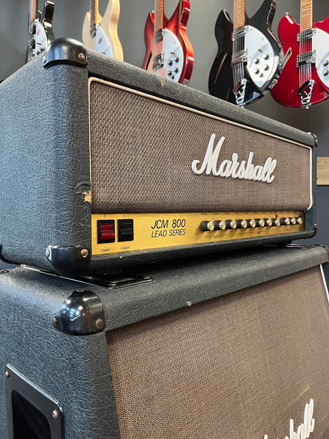 Marshall JCM 800 Lead Series 50-Watt Master Volume Half Stack 1985