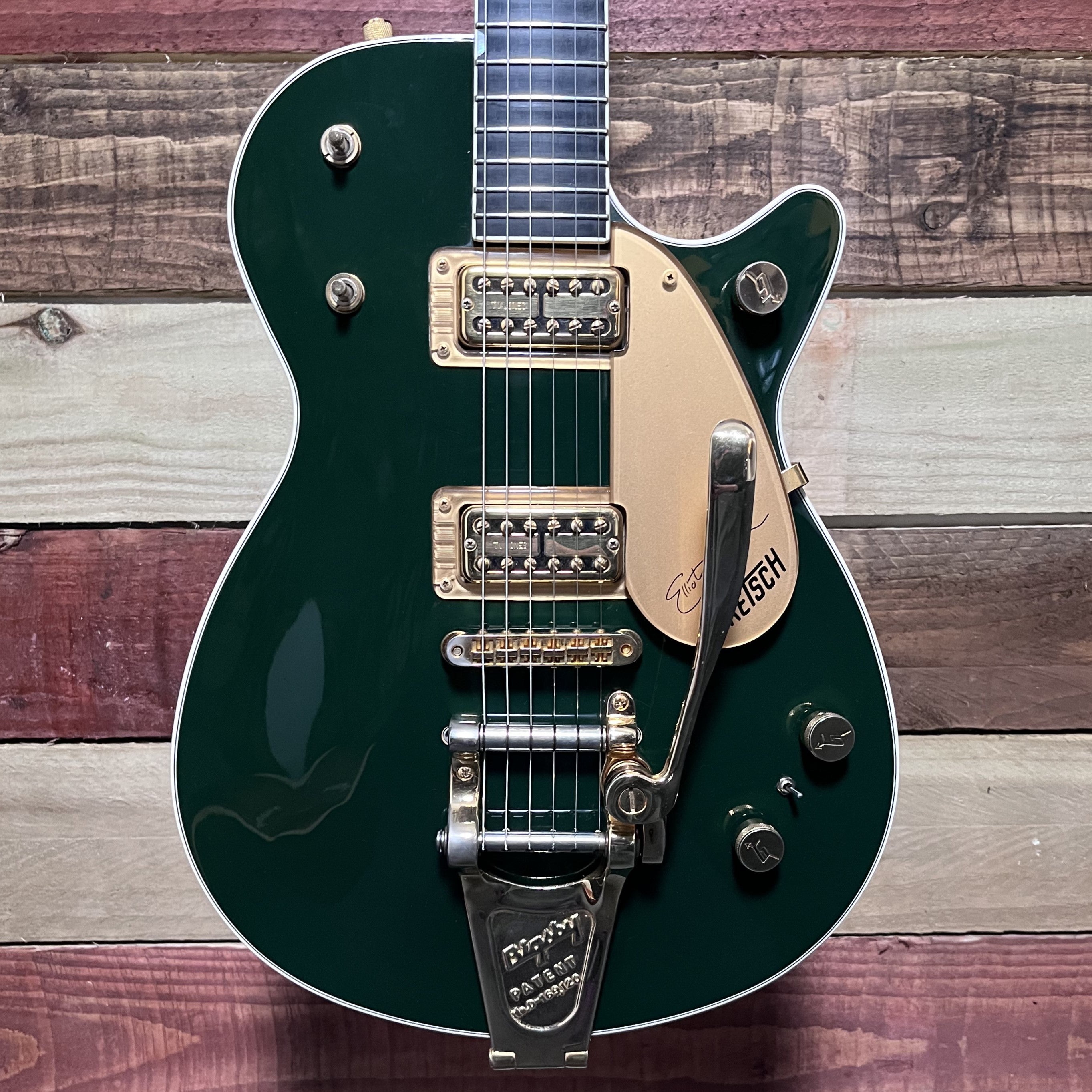 Gretsch G6128EE Elliot Easton Cadillac Green 2002 – MotoMusic