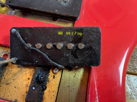 Fender Jazzmaster 1963 - Fiesta Red Re-Finish