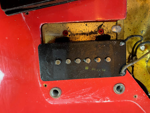 Fender Jazzmaster 1963 - Fiesta Red Re-Finish