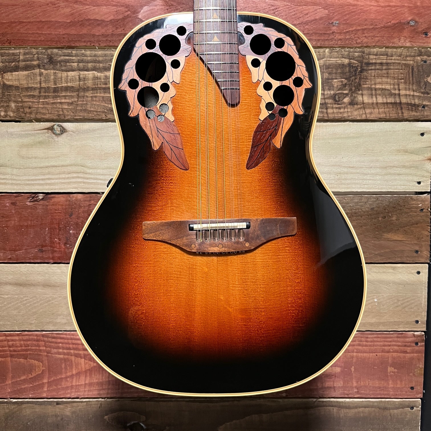Ovation 1768 Elite 12-String USA Deep Bowl 1990 - Sunburst – MotoMusic