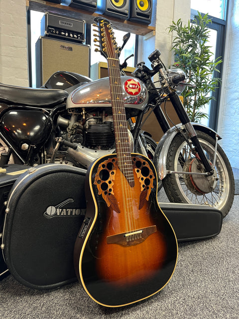 Ovation 1768 Elite 12-String USA Deep Bowl 1990 - Sunburst