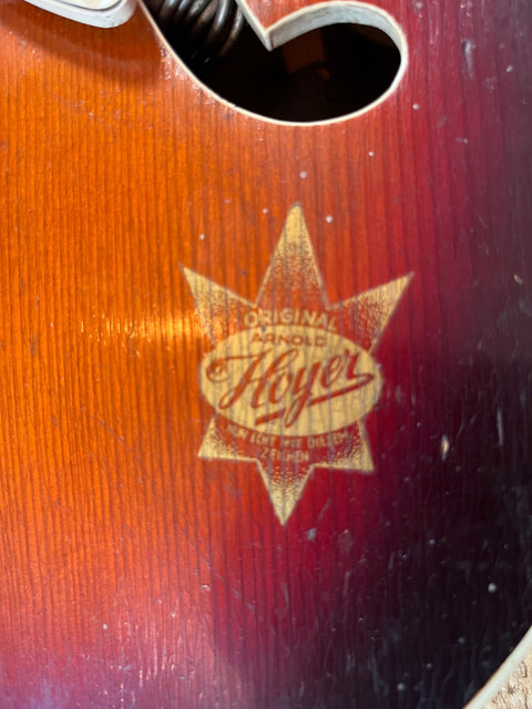 Hoyer Esquire Model 19 1956 - Sunburst