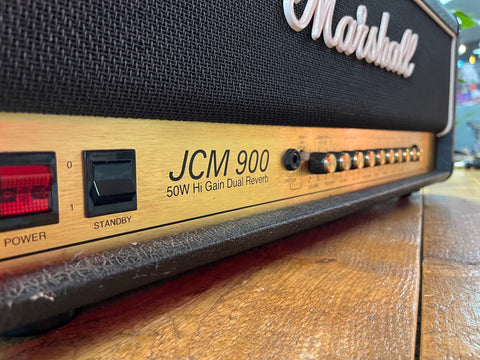 Marshall JCM 900 Model 4500 50-Watt Hi Gain Dual Reverb 1997